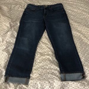 Madewell dark wash Cruiser straight size 29